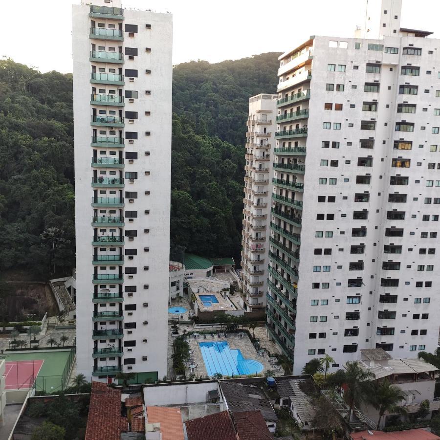 Apartamento Dulce Pitangueiras Guarujá com varanda Exterior foto