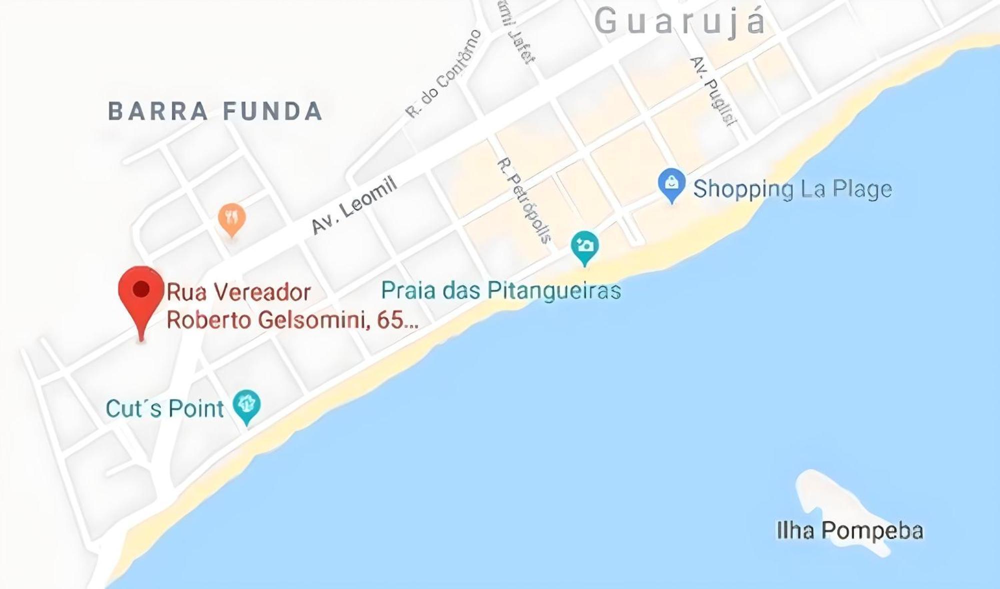 Apartamento Dulce Pitangueiras Guarujá com varanda Exterior foto
